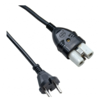 Сетевой шнур ПВС 1.5 м черный SP-00507