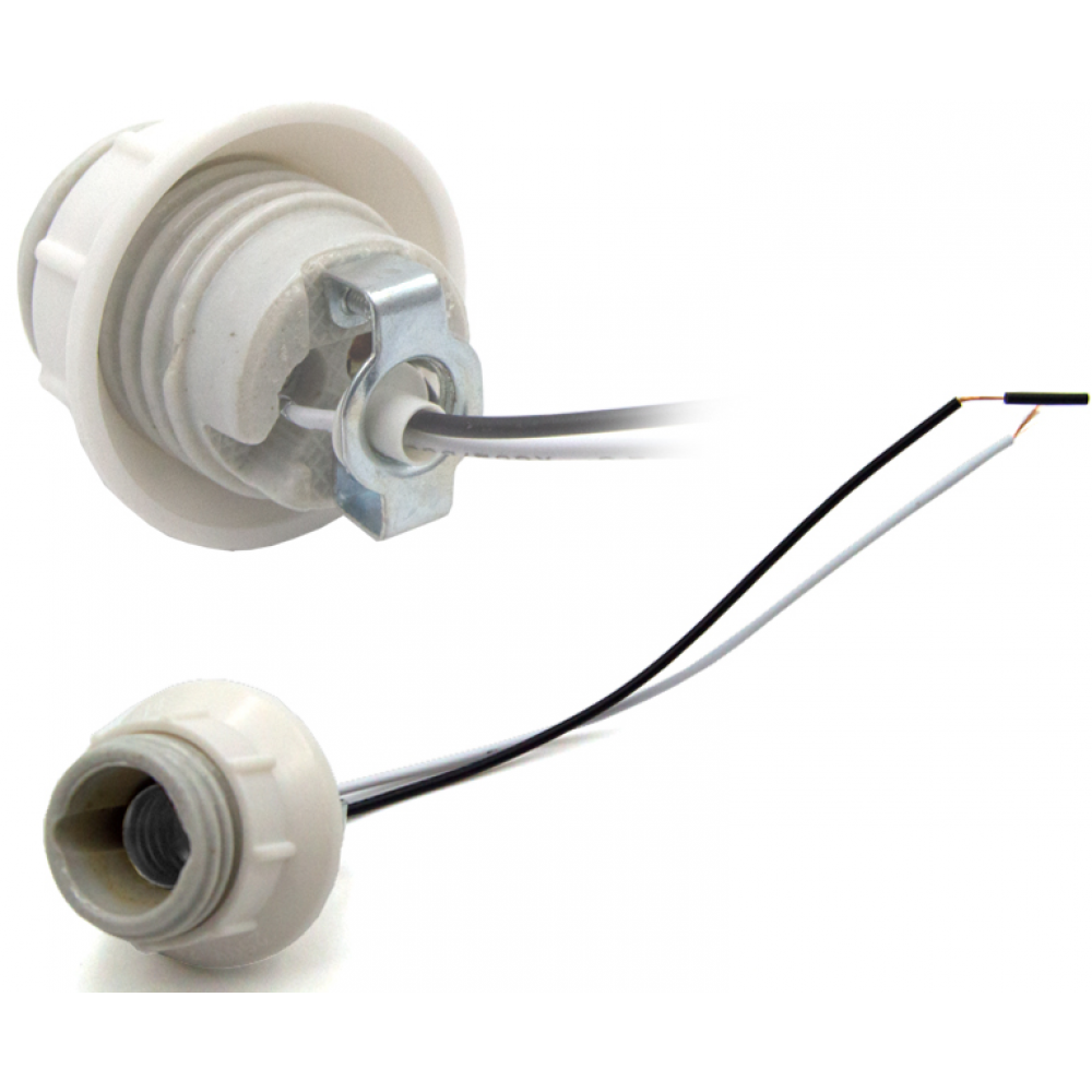 Патрон Е14 керамика с проводом SP-127