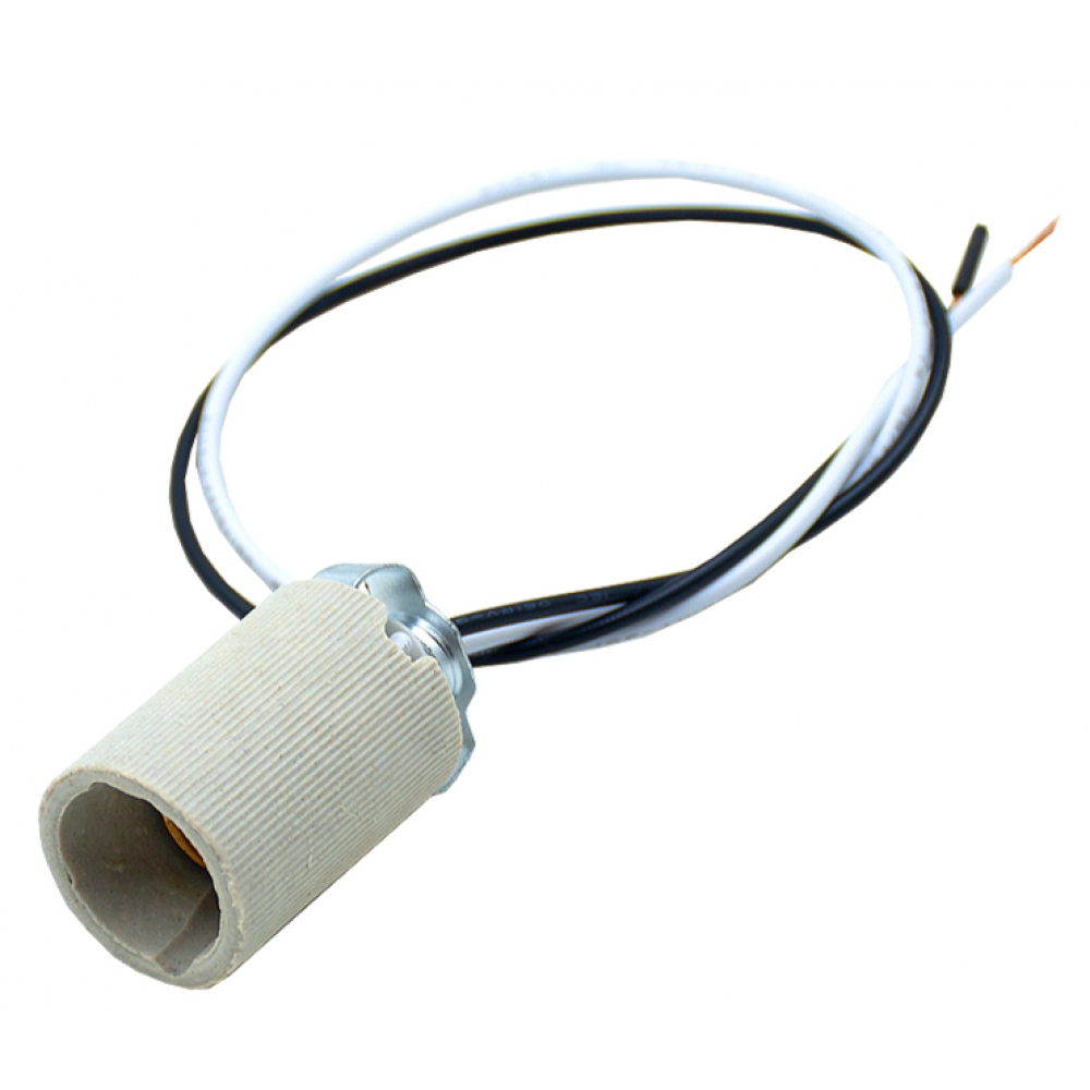 Патрон Е14 керамика с проводом SP4-10-12