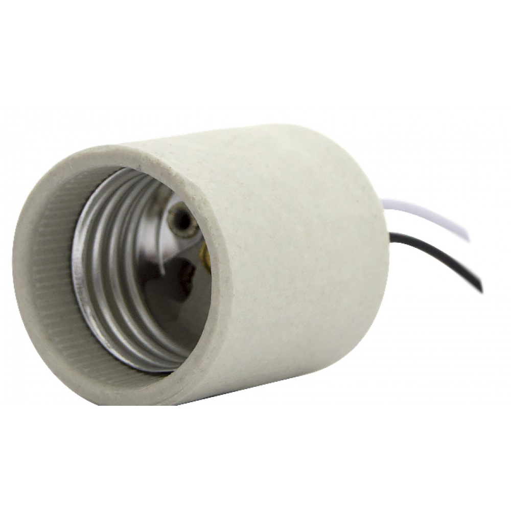 Патрон Е27 керамика с проводом SP-00056