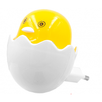 Ночник "Цыпленок в яйце" с датчиком света SP-109