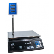 Весы электронные 40кг ACS-40