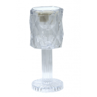 Светильник настольный 0,2W Торшер-Рюмка Crystal Lamp SP-04593