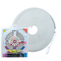 Гибкий неон 12В 3000К (комплект 5метров + блок питания) 11-0528