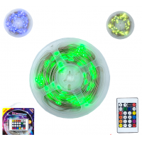 Светодиодная лента RGB-USB-Bluetooth-IP67 (комплект 10метров+пульт) SP-04612