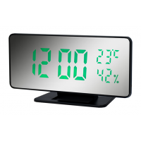 Часы VST-888Y время/температура/подсветка/влажность SP-375