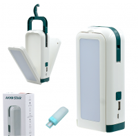 Фонарь кемпинговый 2600мАч USB 5W AKKO STAR AK56259