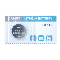 Батарейка CR-1632 BL5 Lithium 3V круглая GoPower SP-04765