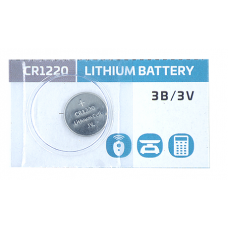 Батарейка CR-1220 BL5 Lithium 3V круглая GoPower SP-04766