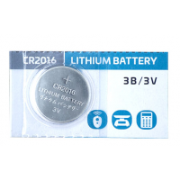 Батарейка CR-2016 BL5 Lithium 3V круглая GoPower SP-04314