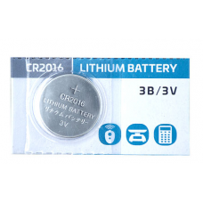 Батарейка CR-2016 BL5 Lithium 3V круглая GoPower SP-04314