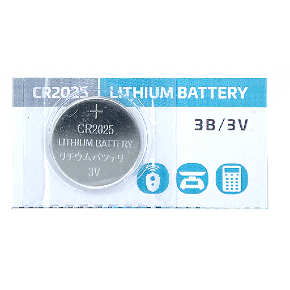 Батарейка CR-2025 BL5 Lithium 3V круглая GoPower SP-04220