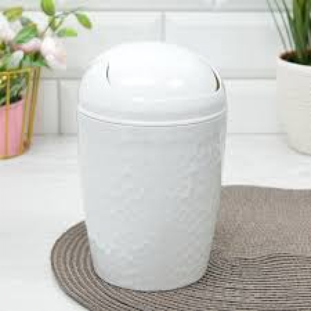 Контейнер для мусора 9л Tule св. серый