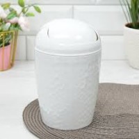 Контейнер для мусора 9л Tule св. серый