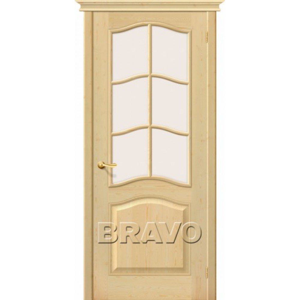 Полотно дверное М 7 200*90 Без отделки (стекло)