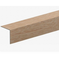 Угол ПВХ 20*20 мм 2,7м 152 с тиснением Rico Moulding текстурный (Дуб скандинавский)