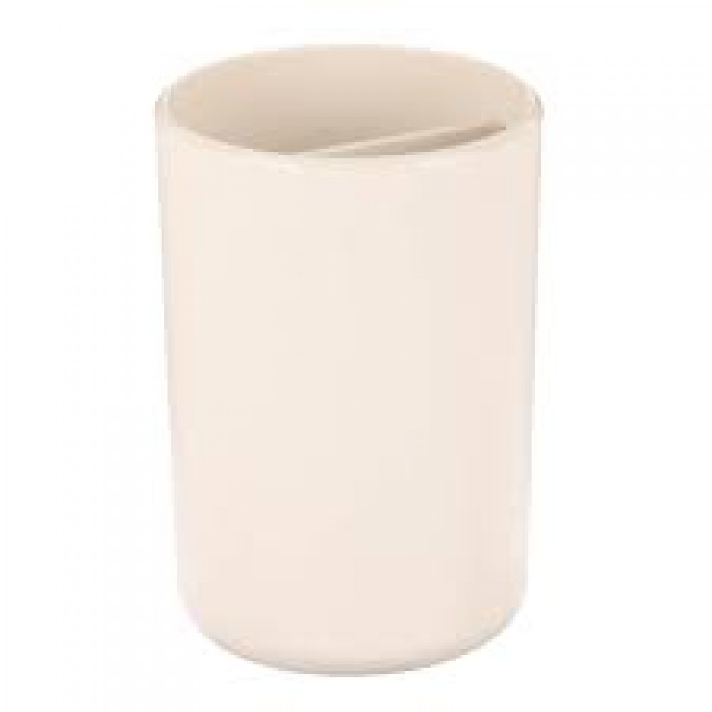 Стакан для зубных щеток Ариэль бежевый 591-147