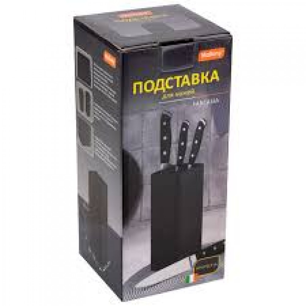 Подставка для ножей FANTASIA черный 310905 Подставка для ножей FANTASIA черный 310905
