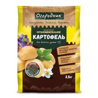 Удобрение органоминеральное Картофель 2,5 кг гранул. Огородник