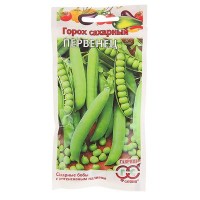 Семена Горох Первенец, сахарный 10г 