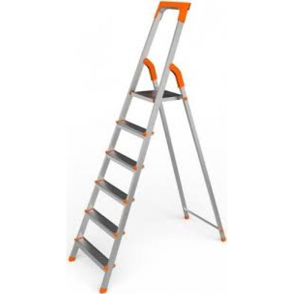 Стремянка стальная Европа 6 ступеней 1306