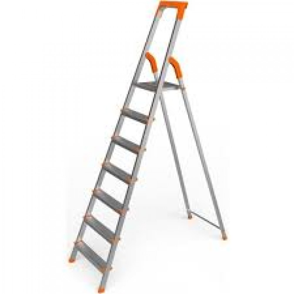 Стремянка стальная Европа 7 ступеней 1307