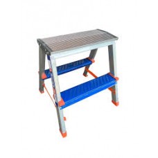 Стремянка алюм двусторонняя 2+2 Color 3302