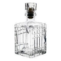 Графин 0,7л КУБИК (с пробкой)