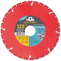 Круг алмазный отрезной по мет 125мм 37602м