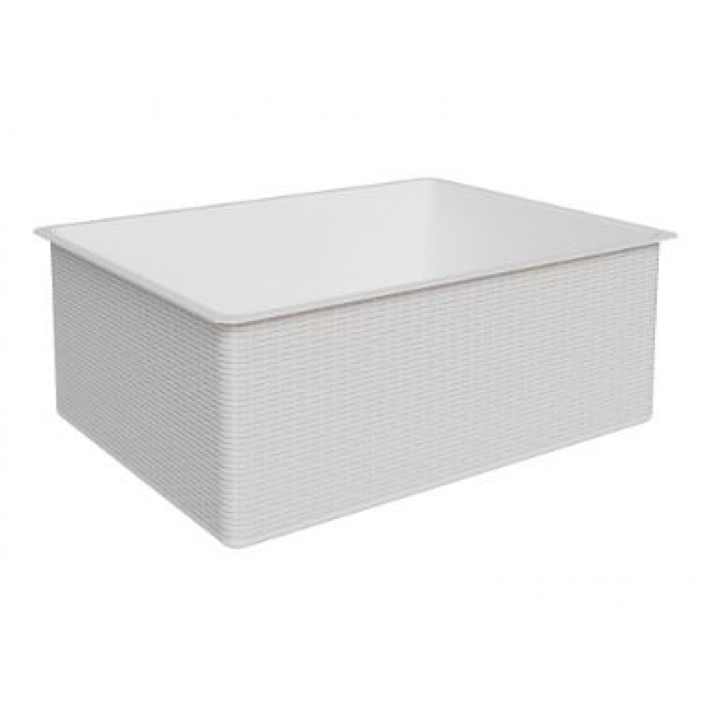 Корзина пластиковая new 540*412*190 (белый)