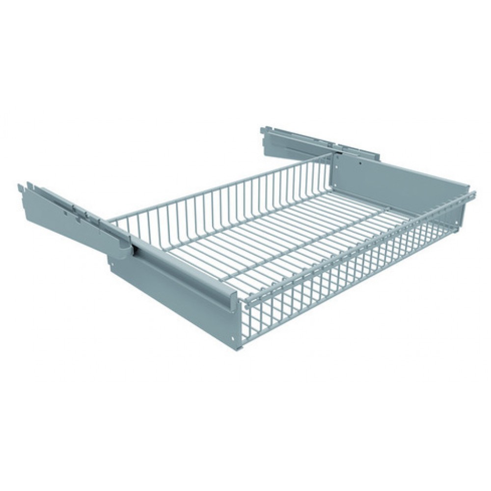 Обувница выдвижная двухъярусная 600 (Белый) Обувница выдвижная двухъярусная 600 (Белый)