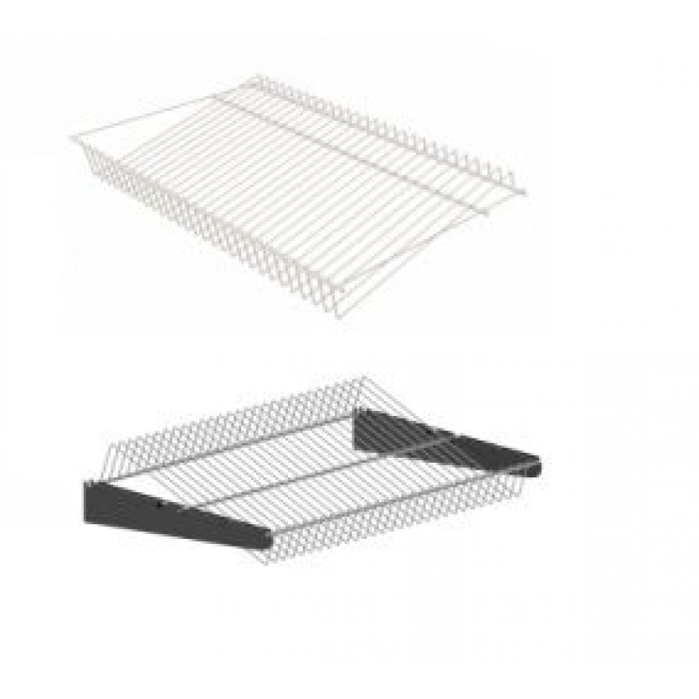 Полка металлическая 597*427мм (Белый)