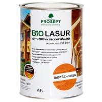 Лак- Антисептик лессирующий защитно-декоративный Лиственница PROSEPT BIO LAZUR 0.9л (034-09)