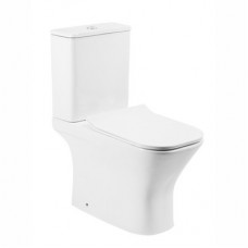 Унитаз-компакт EG301T безободковый гориз. турбосмыв EG040073