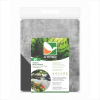 Мульчирующий материал с УФ 80 г/м2 1,6х5 м Бело-черный Агротекс (уп/24шт)