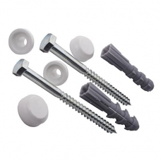 Крепления унитаза хром блистер