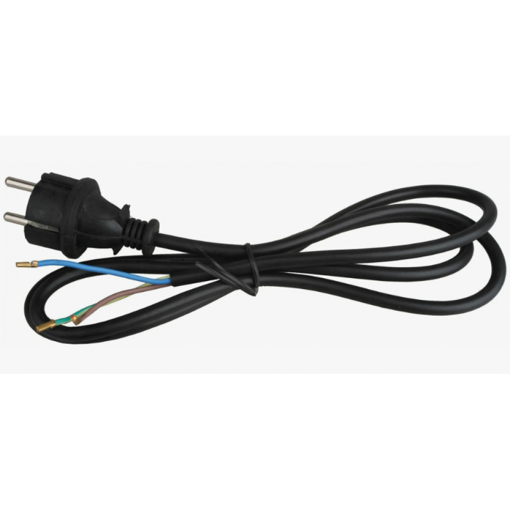 Вилка электрическая с кабелем 3*1,0
