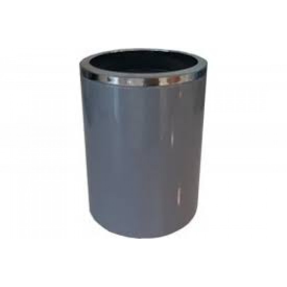 Стакан для зубных щеток пластик LENOX серый