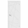 Полотно дверное К Граффити-5 200*80 Whitey