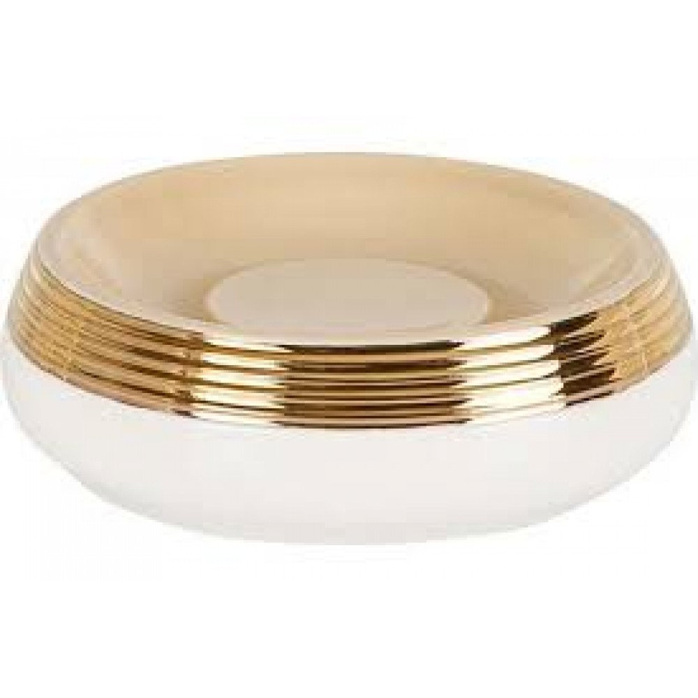 Мыльница керамика LUCAS GOLD