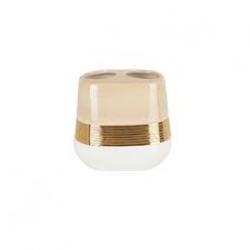 Стакан для зубных щеток керамика LUCAS GOLD