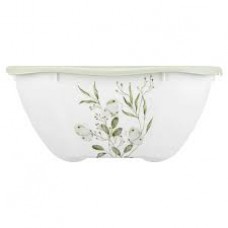 Салатник WAVE с крышкой с декором 3,7л св. серый 433217830