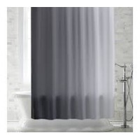 Шторка для ванной 180*200 полиэстр SHARM серый DR-40002