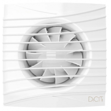 Вентилятор осевой вытяжной D100 с обратным клапаном бесшумный SILENT 4C
