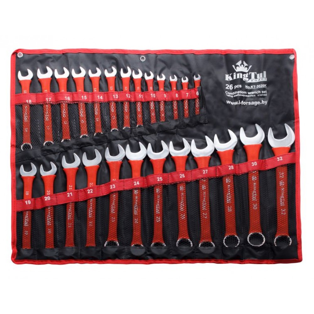 Набор ключей 26шт 6-32 (в чехле) KT-3026k Набор ключей 26шт 6-32 (в чехле) KT-3026k