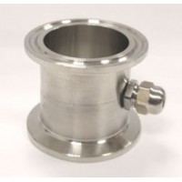 Царга самогонная 2 дюйма с ниппелем под термометр, 45 мм