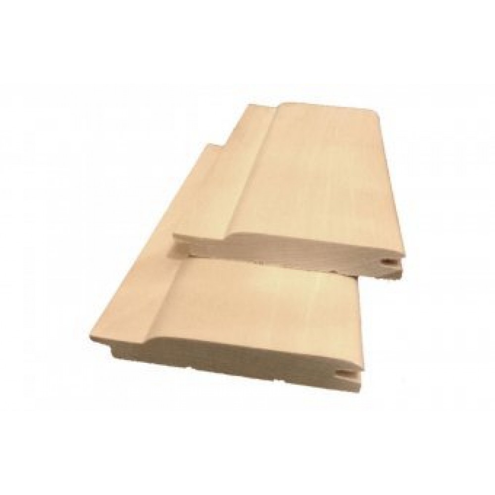 Вагонка липа 0,014 х 0,088 х 0,8 профилированная 1 сорт (уп 10шт. 0,704м2) ХХХ 