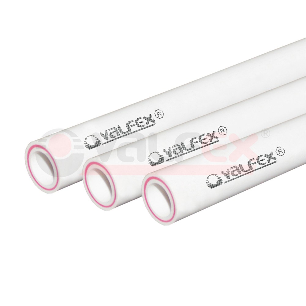 ППР Труба стекловолокно 20*2,8мм PN20 белая L=2м КРАТНО 1шт (1 упаковка = 35шт) 101050202