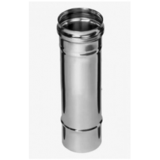 Труба-дымоход нерж.L=0,25м  Ф115 0,5мм AISI 304 ХХХ