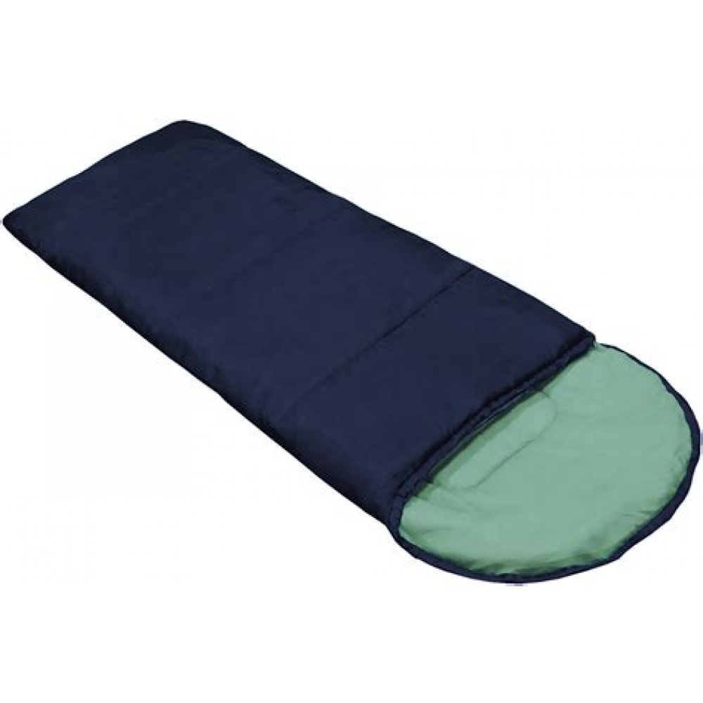 Мешок спальный 4-х слойный с капюшоном,фланель  250*75 см 804-211